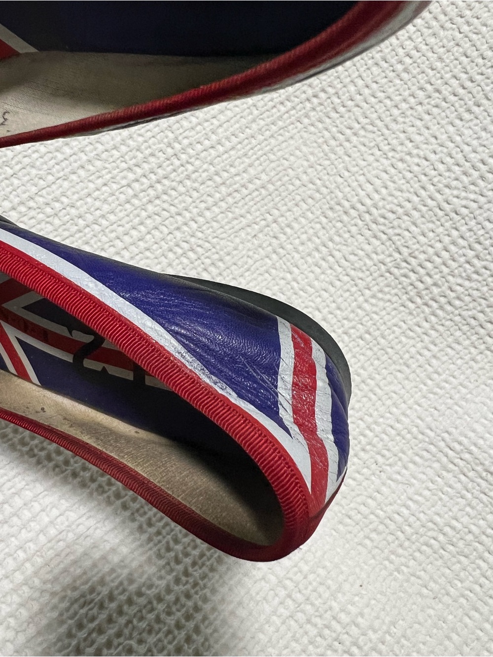 French Sole 2012 Limited Edition London Olympics Union Jack Ballet Flats - Picture 6 of 6